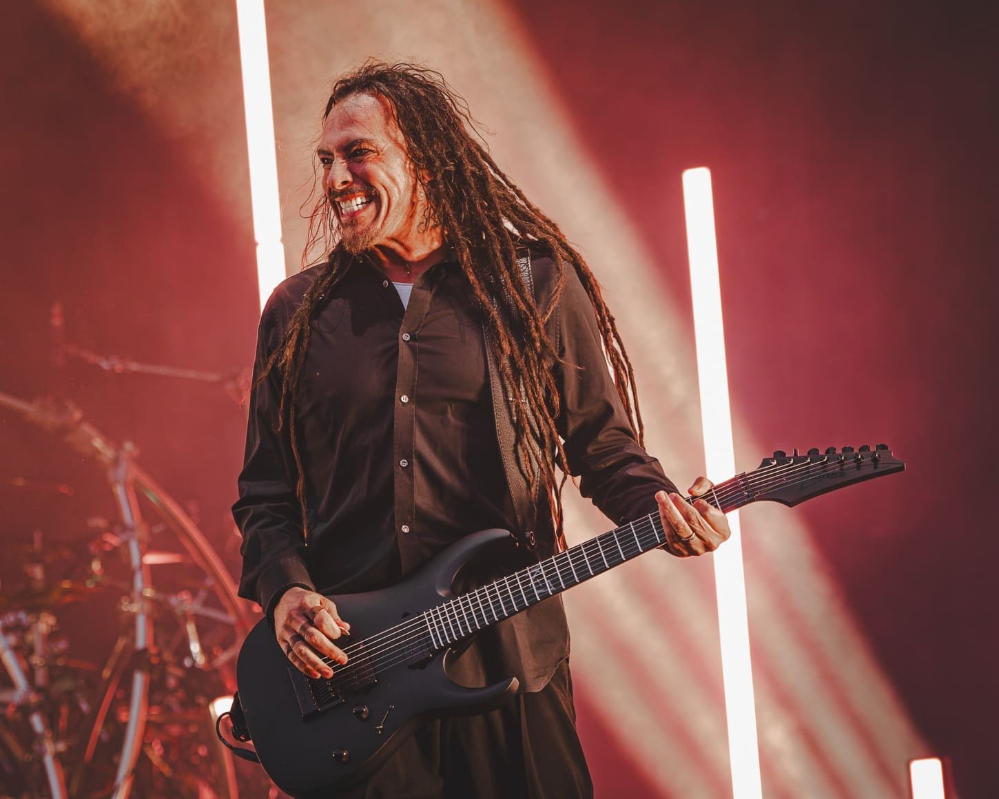 Korn performs at Metlife Stadium.