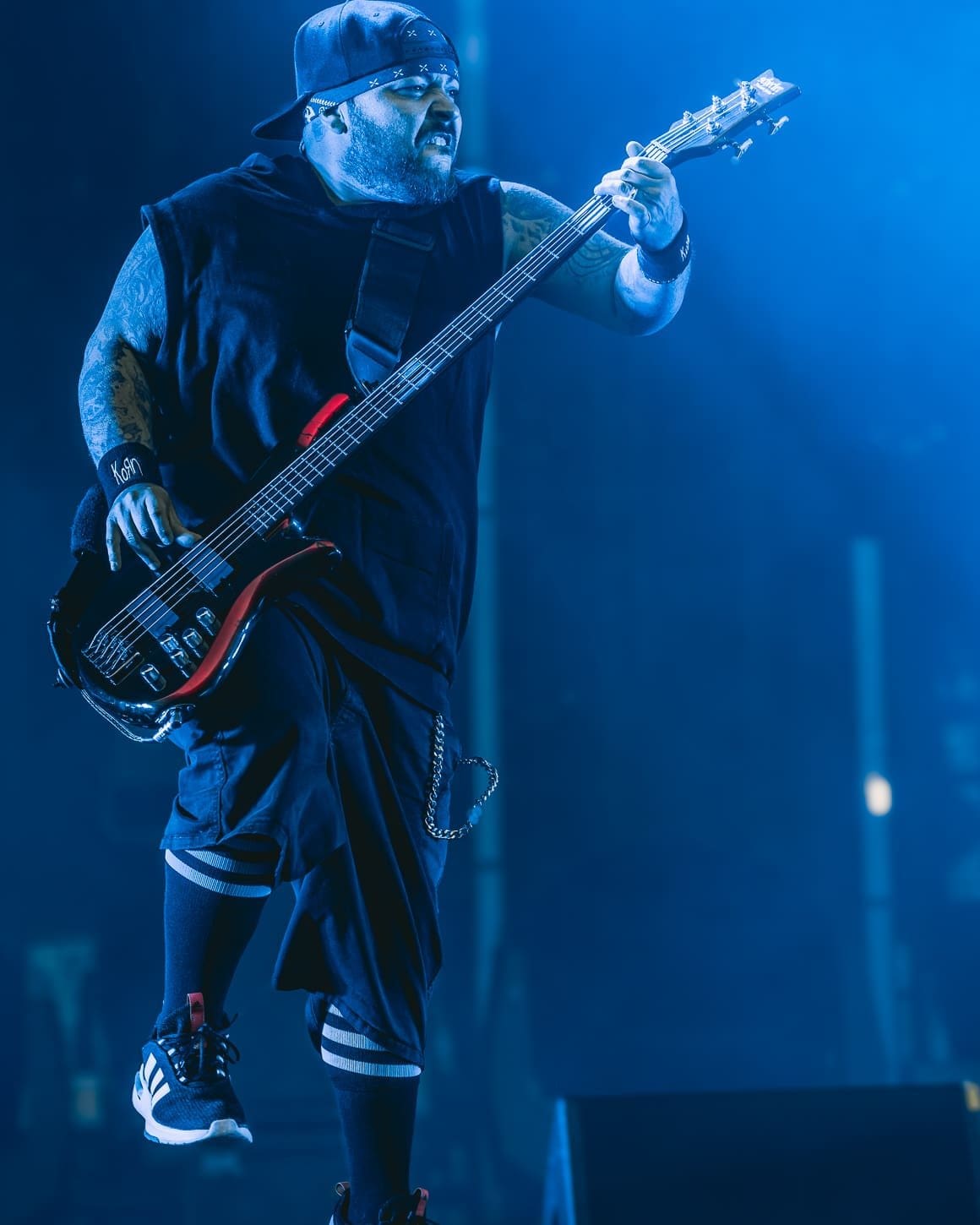 Korn performs at Metlife Stadium.