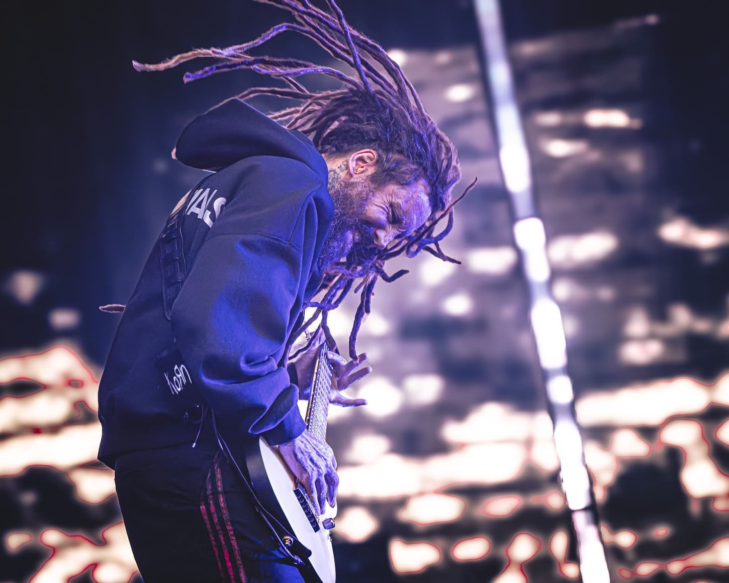 Korn performs at Metlife Stadium.