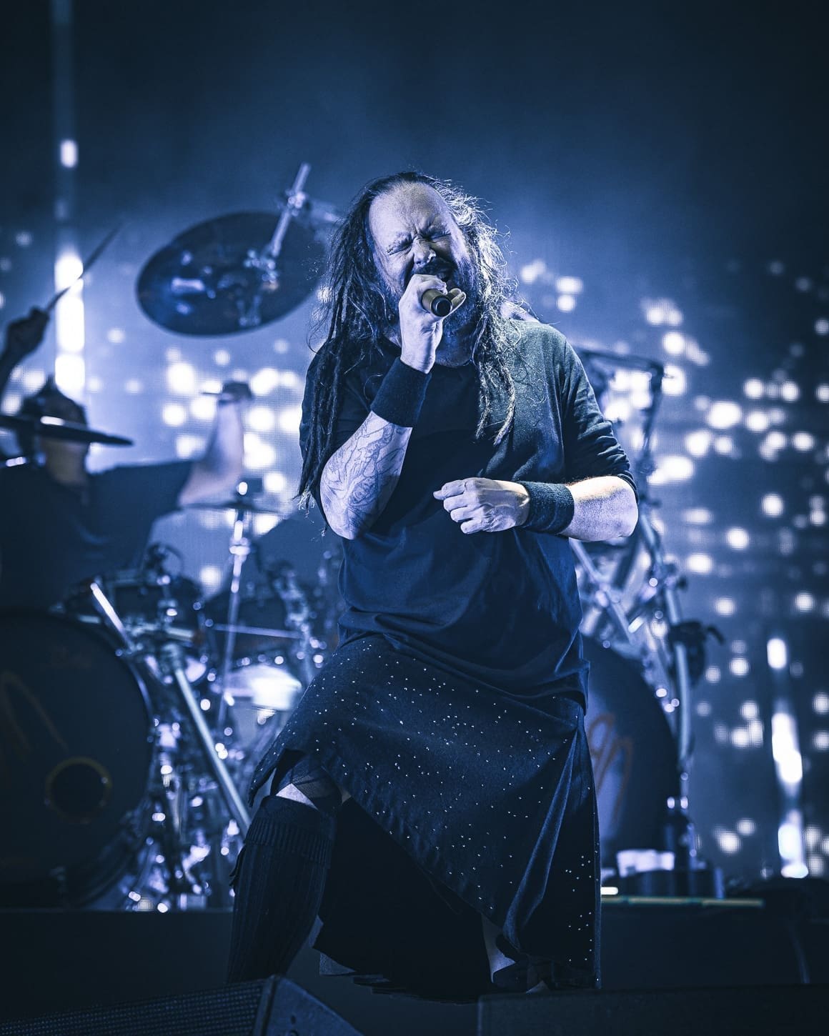 Korn performs at Metlife Stadium.