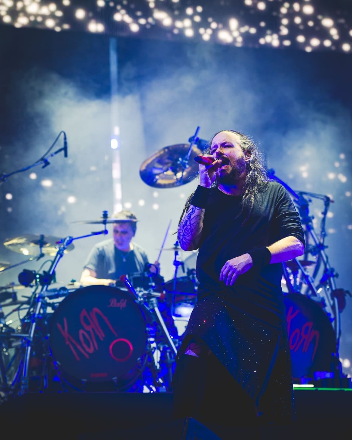 Korn performs at Metlife Stadium.
