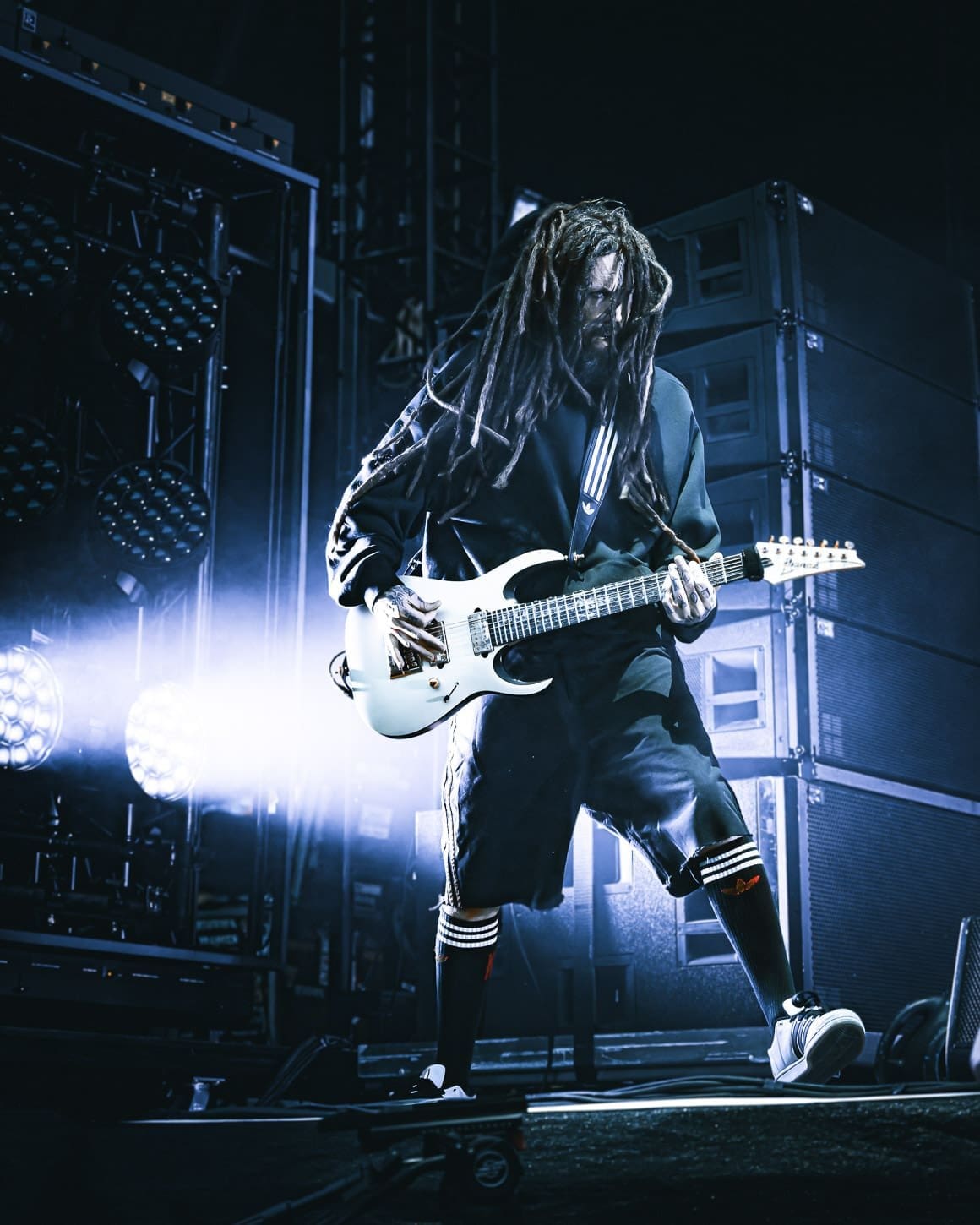 Korn performs at Metlife Stadium.