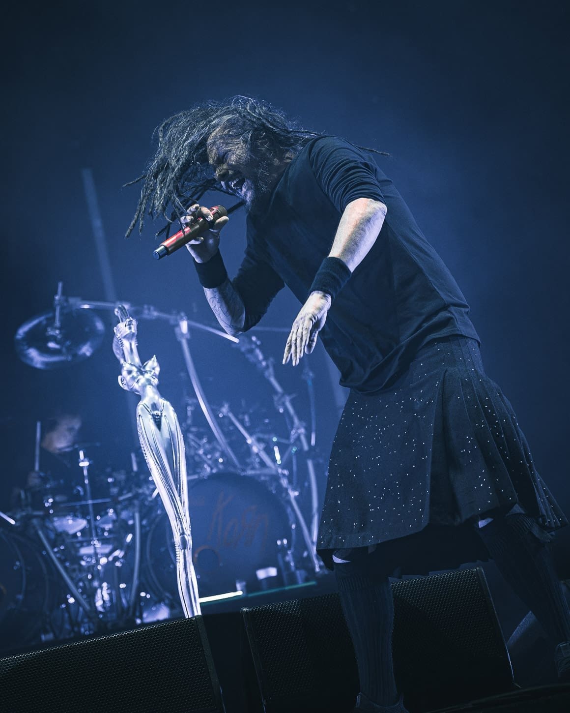 Korn performs at Metlife Stadium.