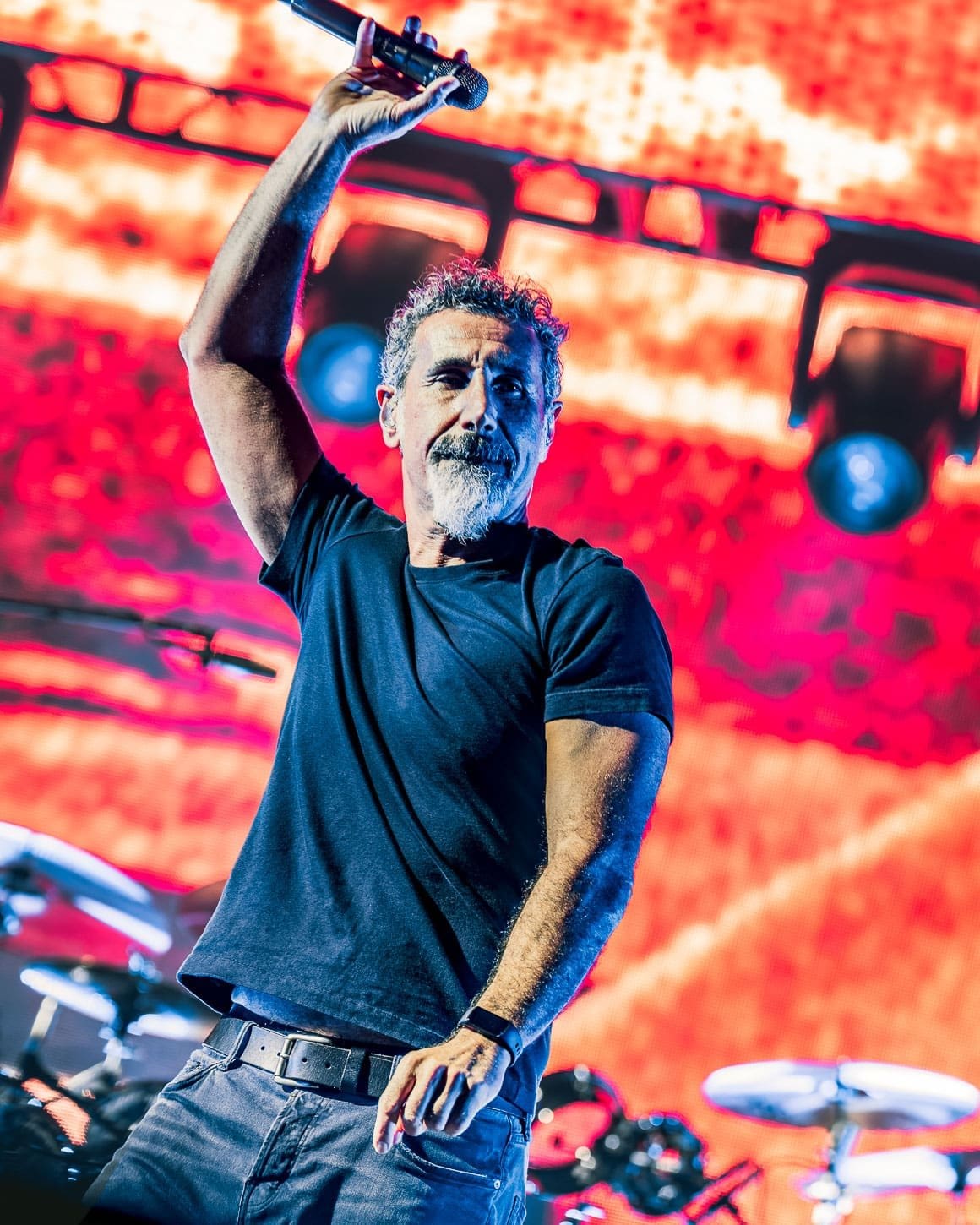 System of a Down performs at Metlife Stadium.