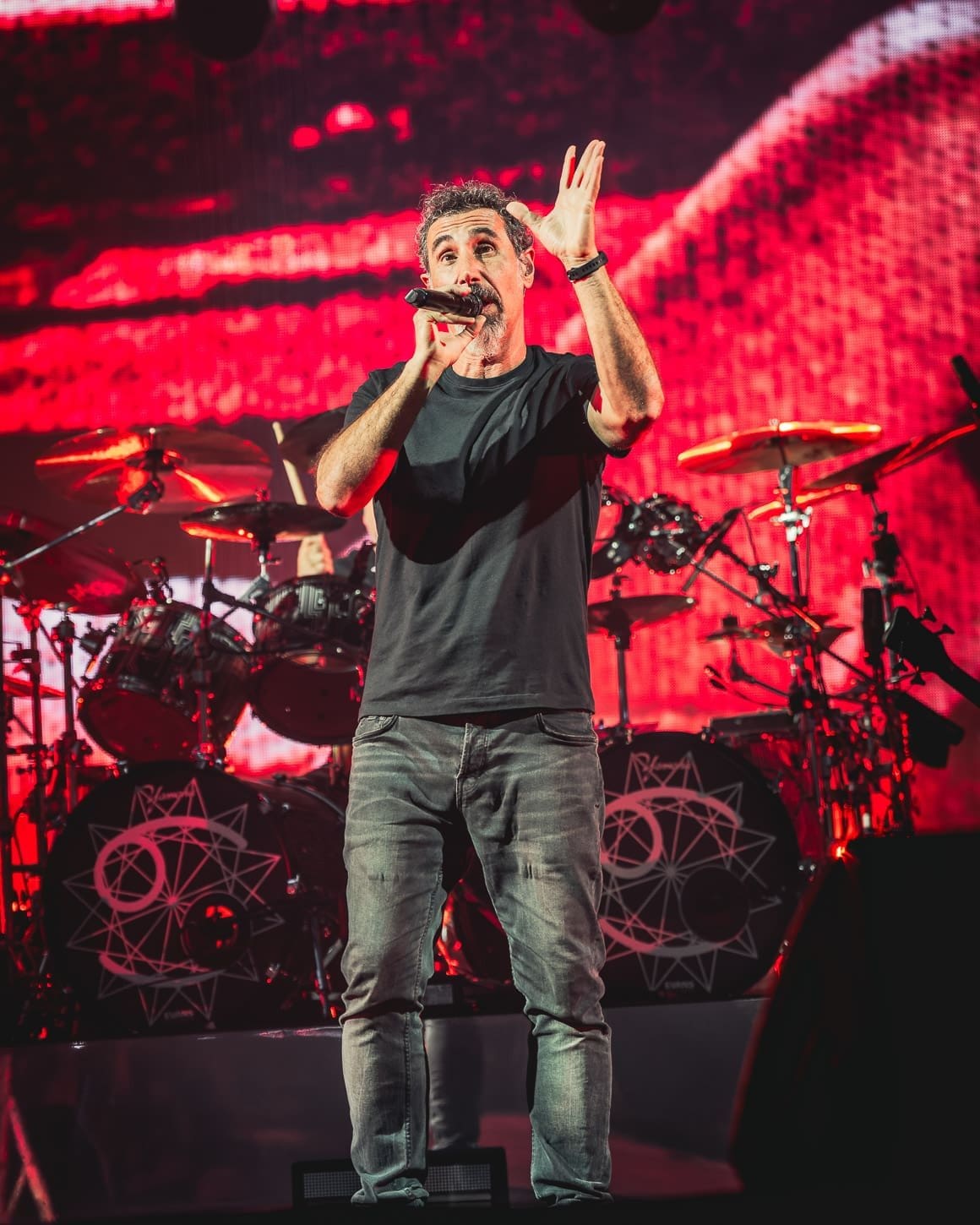 System of a Down performs at Metlife Stadium.