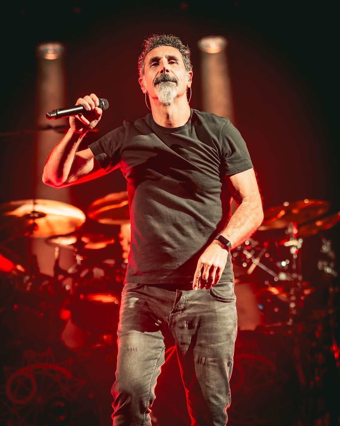 System of a Down performs at Metlife Stadium.