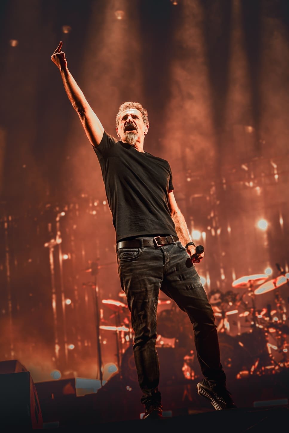 System of a Down performs at Metlife Stadium.