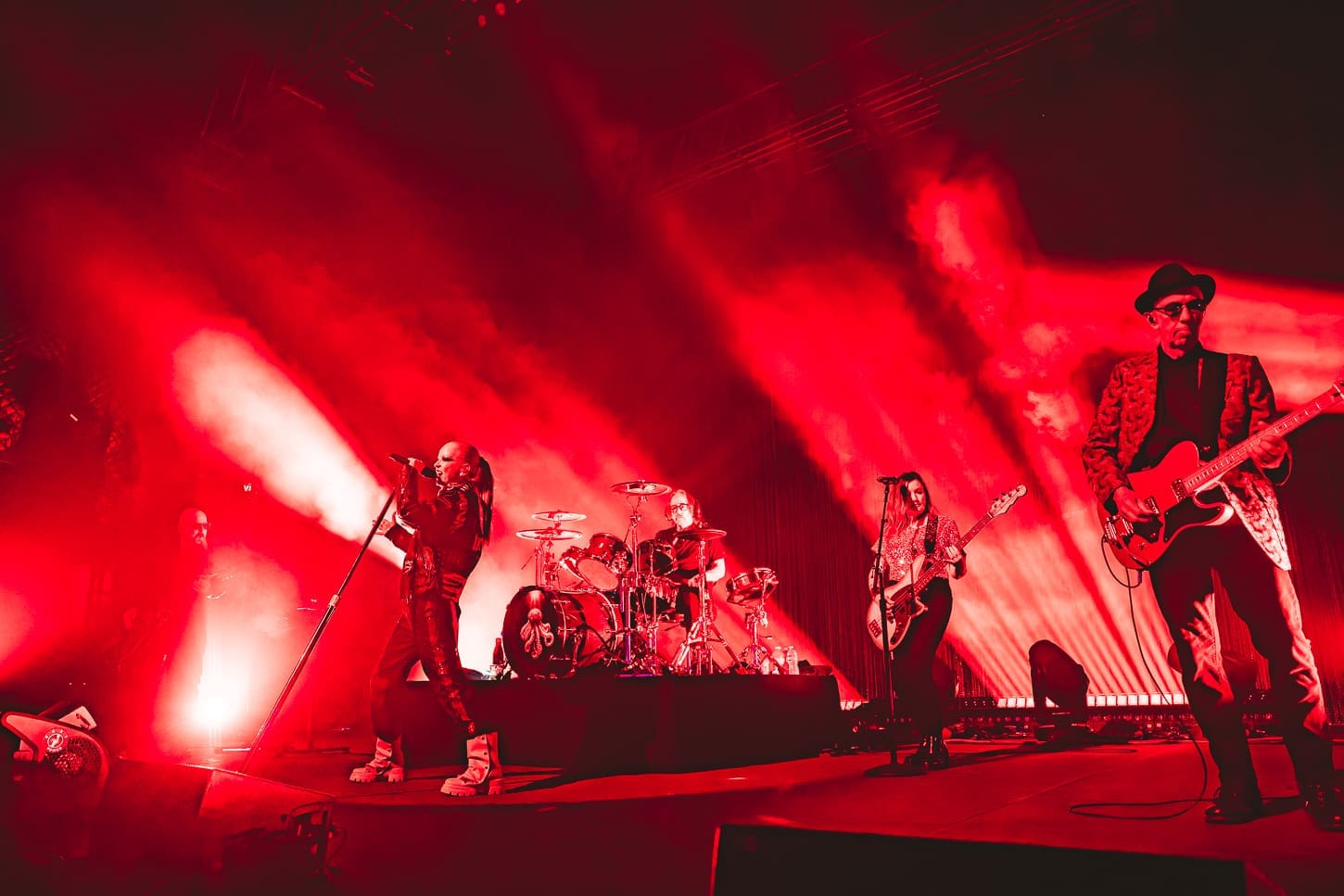 Garbage performs at the Franklin Music Hall in Philadelphia, PA