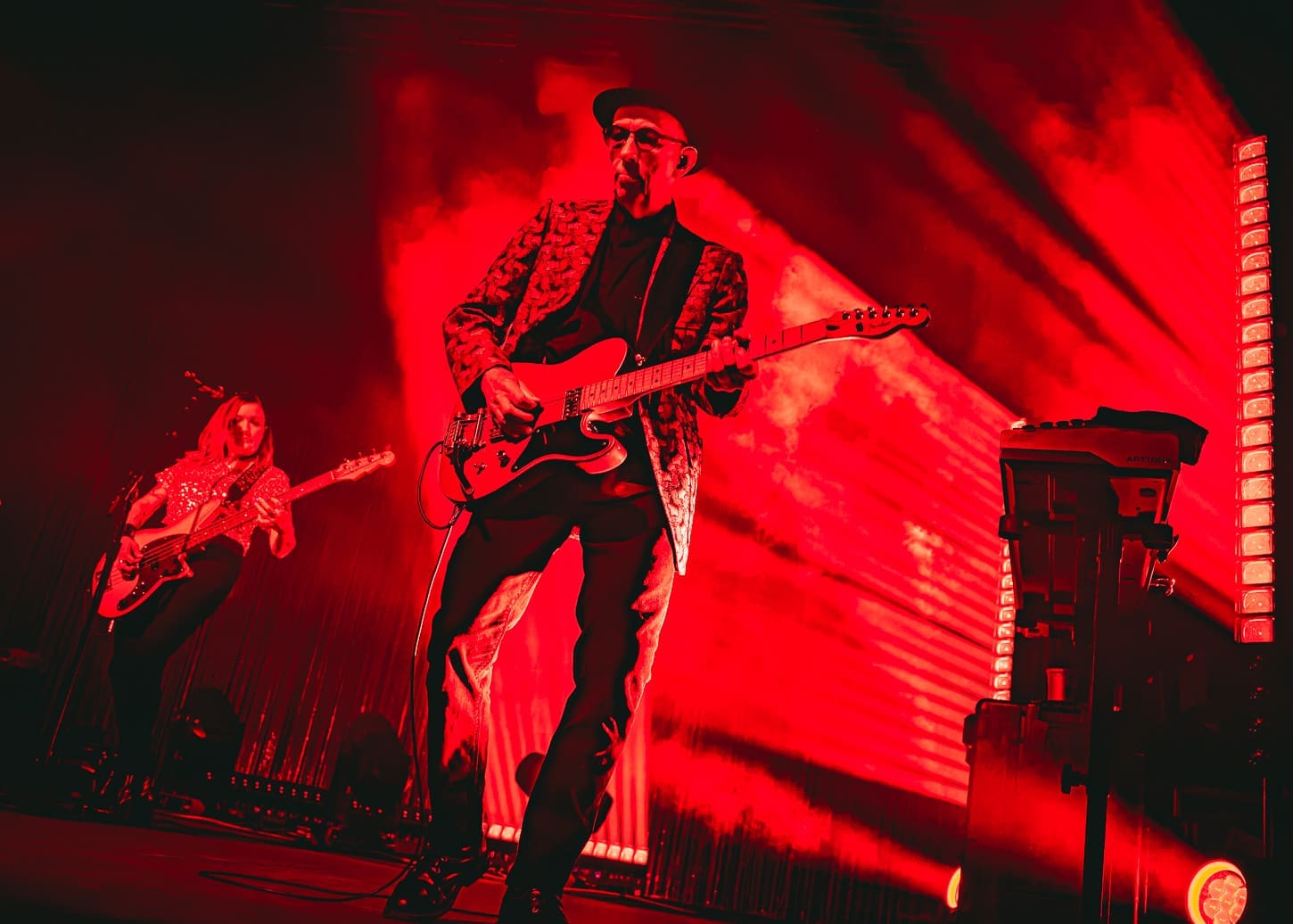 Garbage performs at the Franklin Music Hall in Philadelphia, PA