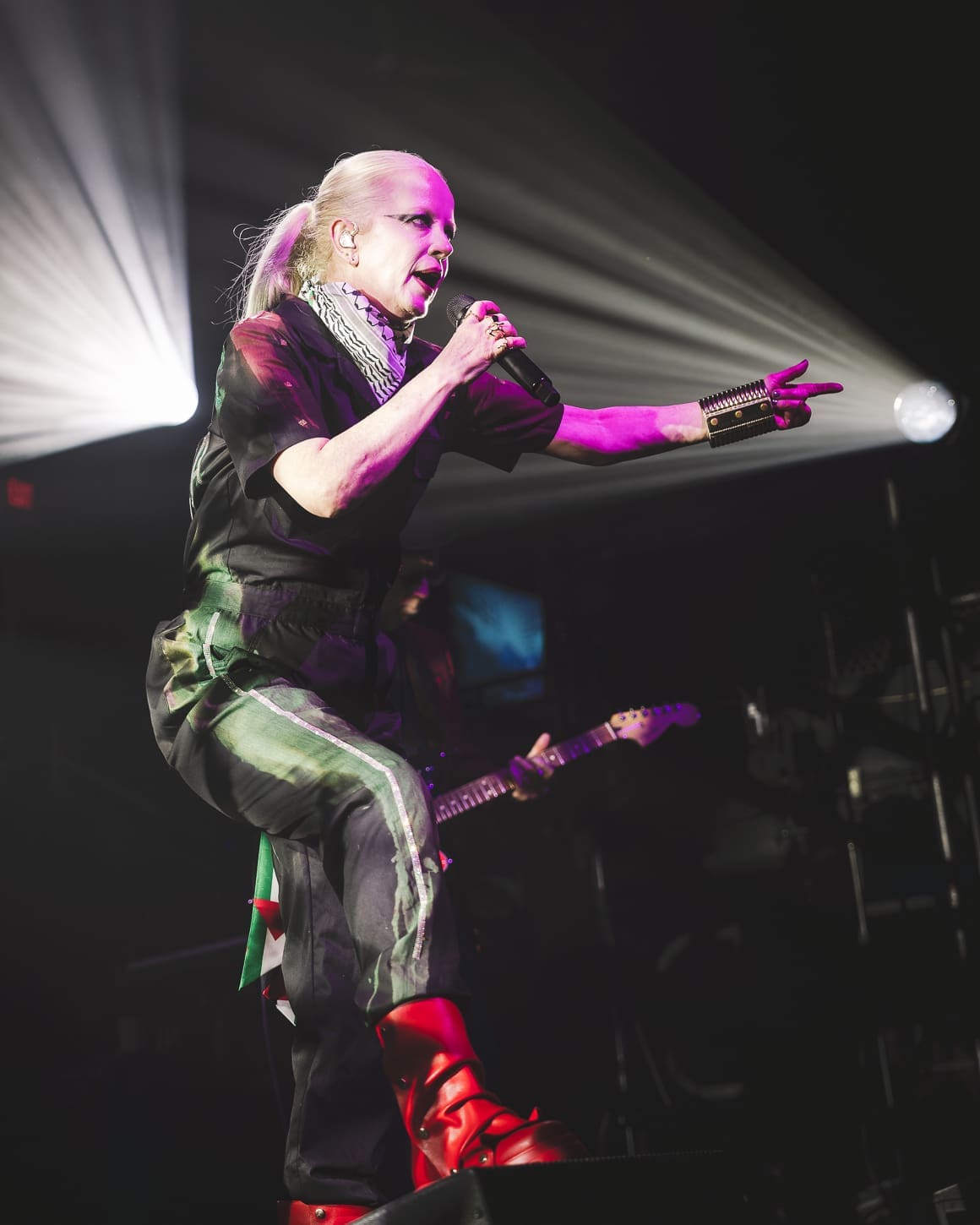 Garbage performs at the Franklin Music Hall in Philadelphia, PA