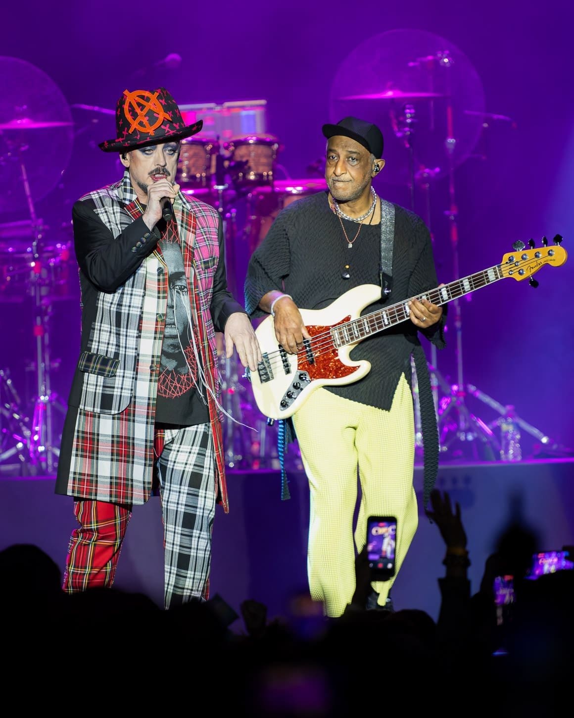 Boy George and Culture Club perform at Wind Creek Event Center in Bethlehem, PA