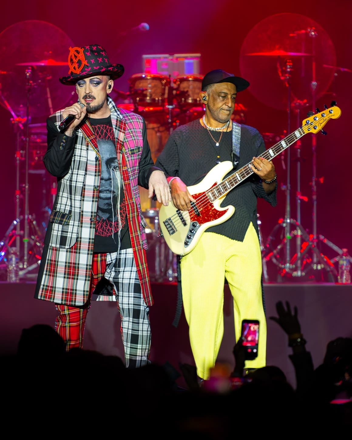 Boy George and Culture Club perform at Wind Creek Event Center in Bethlehem, PA