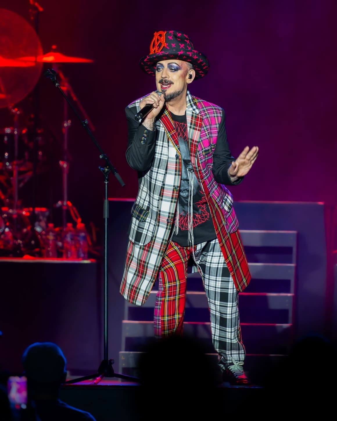Boy George and Culture Club perform at Wind Creek Event Center in Bethlehem, PA
