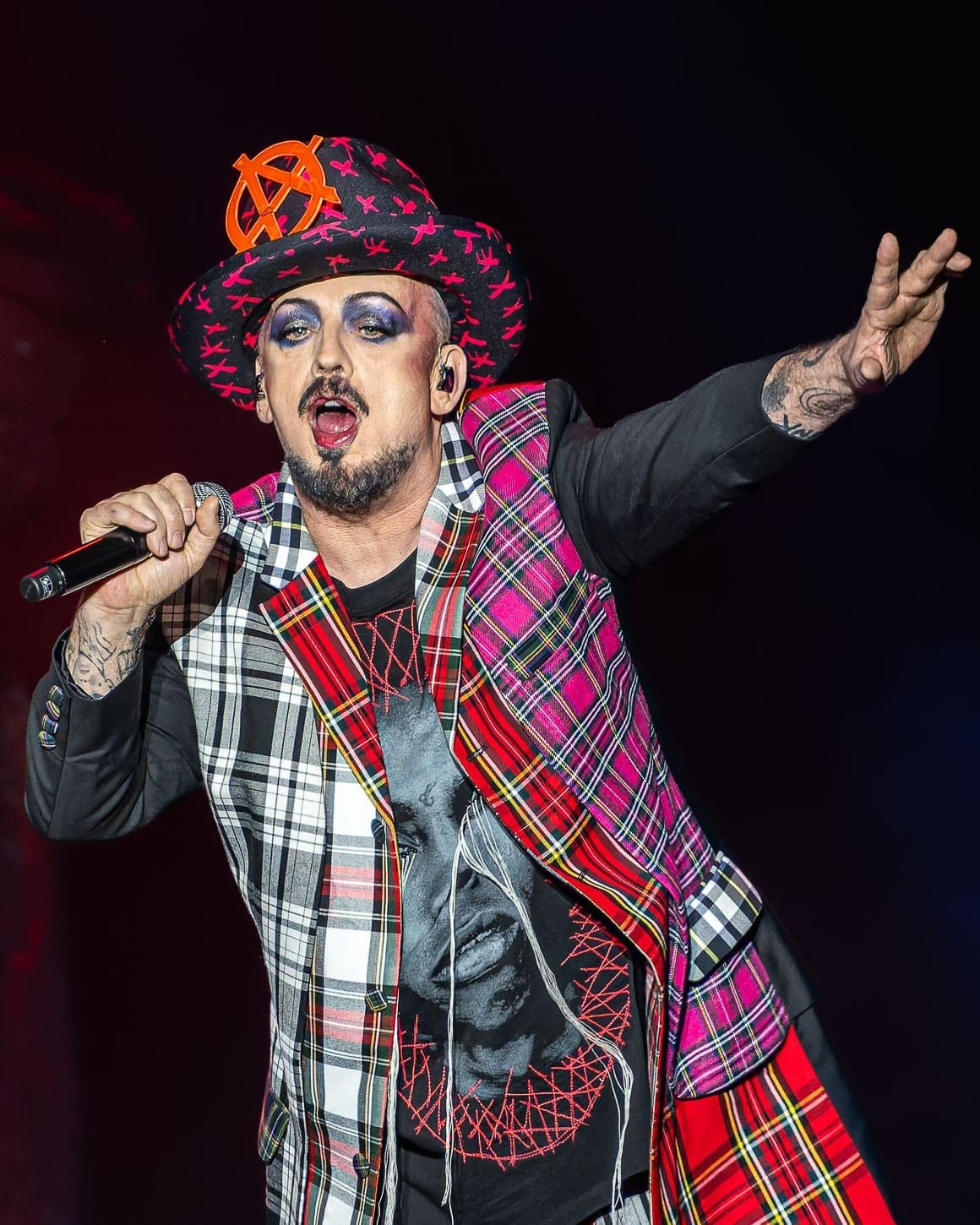 Boy George and Culture Club perform at Wind Creek Event Center in Bethlehem, PA