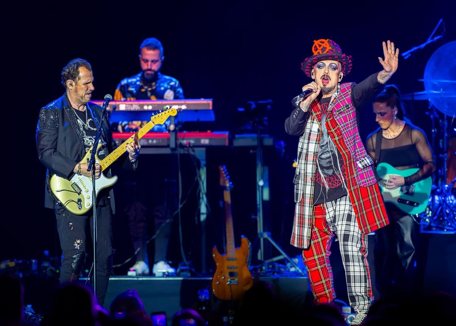 Boy George and Culture Club perform at Wind Creek Event Center in Bethlehem, PA