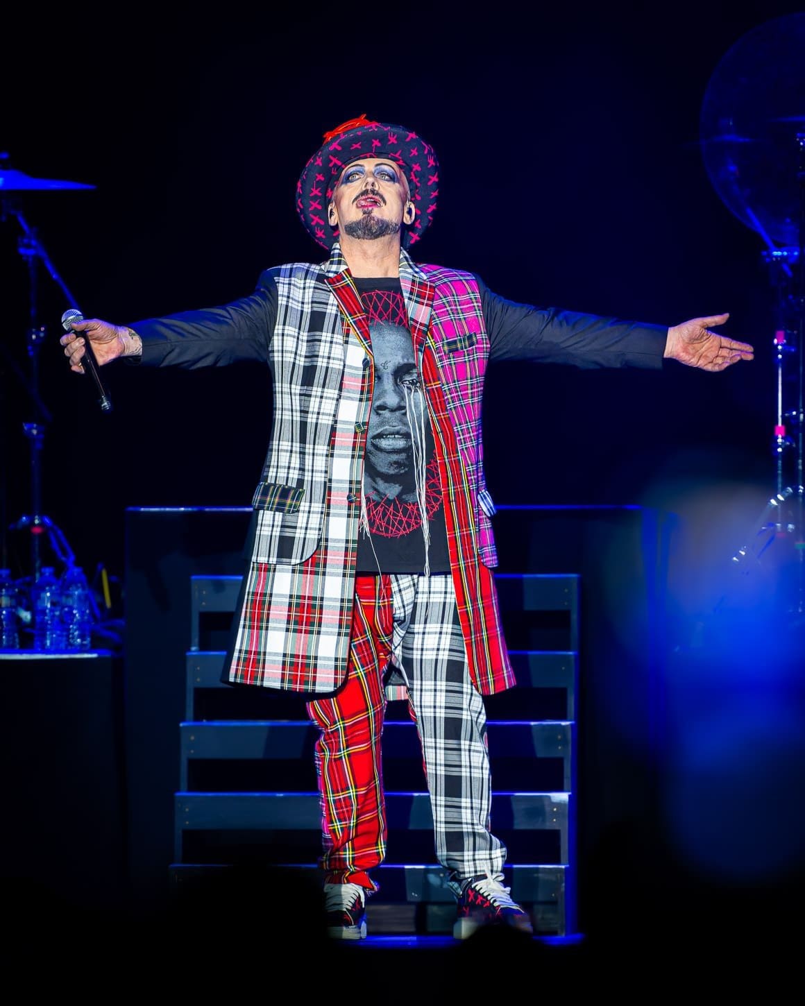 Boy George and Culture Club perform at Wind Creek Event Center in Bethlehem, PA