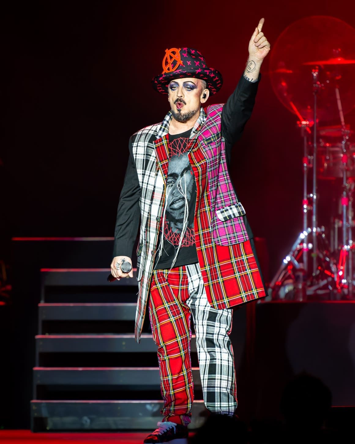 Boy George and Culture Club perform at Wind Creek Event Center in Bethlehem, PA