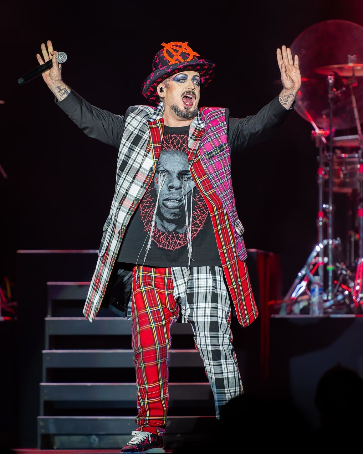 Boy George and Culture Club perform at Wind Creek Event Center in Bethlehem, PA
