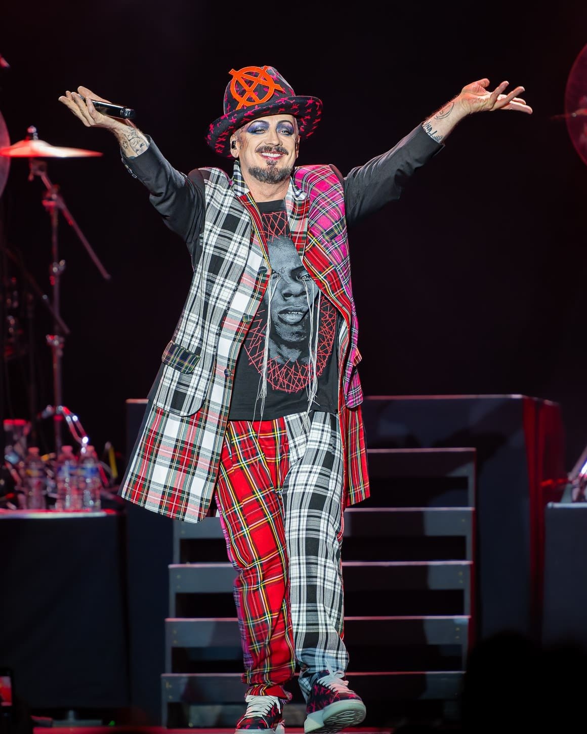 Boy George and Culture Club perform at Wind Creek Event Center in Bethlehem, PA