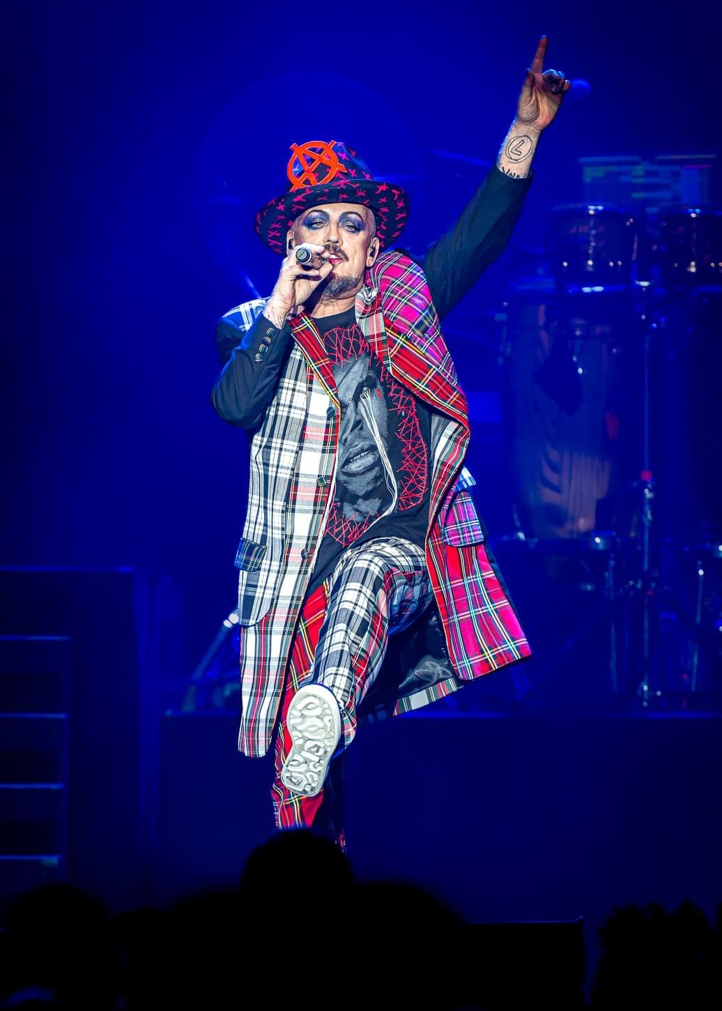 Boy George and Culture Club perform at Wind Creek Event Center in Bethlehem, PA