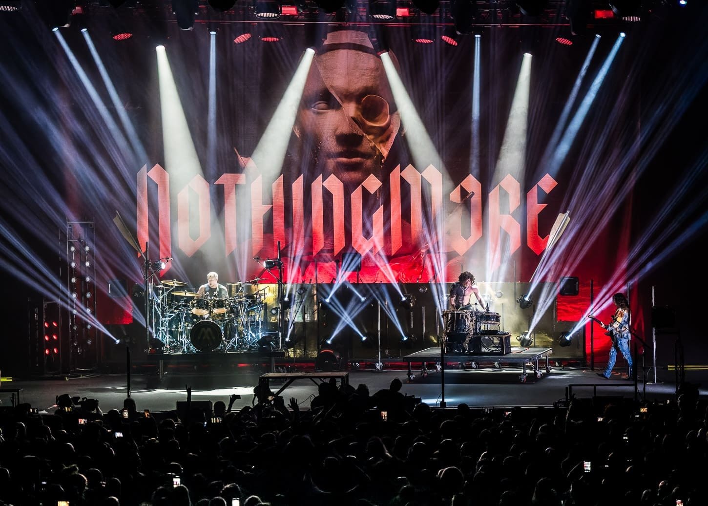 Nothing More performs at the Wind Creek Event Center in Bethlehem, PA