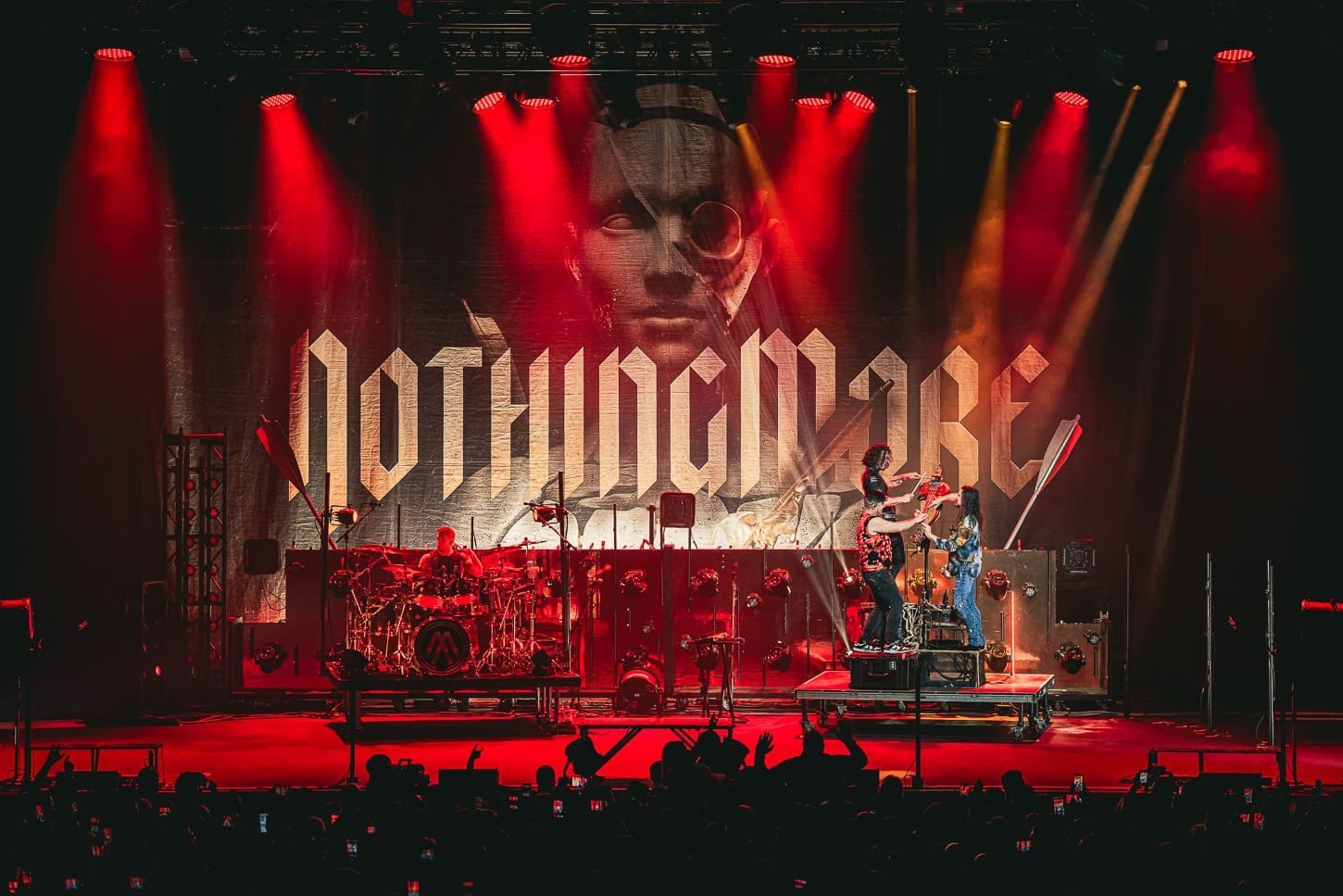 Nothing More performs at the Wind Creek Event Center in Bethlehem, PA